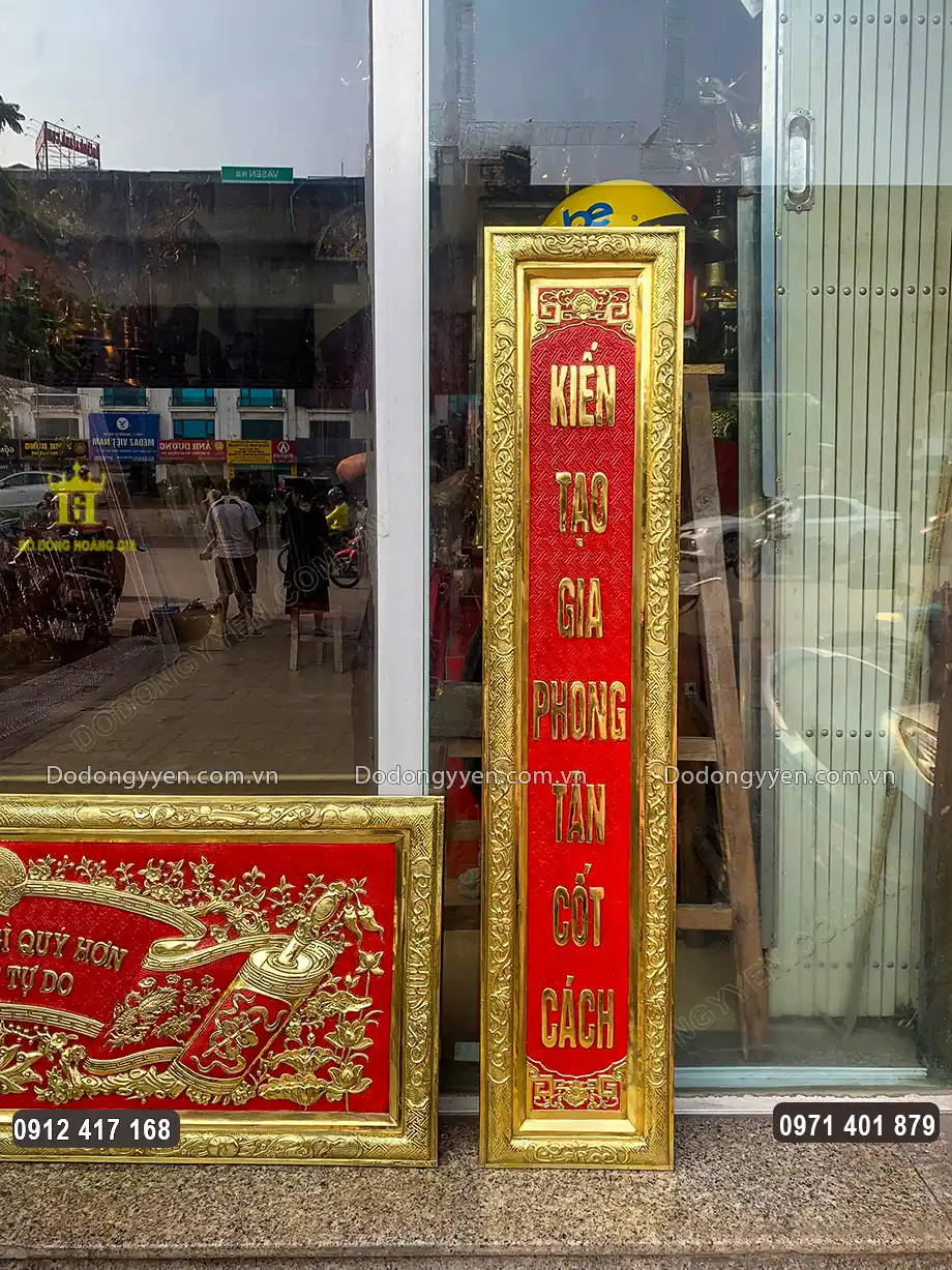 Đ&ocirc;i c&acirc;u đối mang &yacute; nghĩa răn dạy con ch&aacute;u trong nh&agrave;